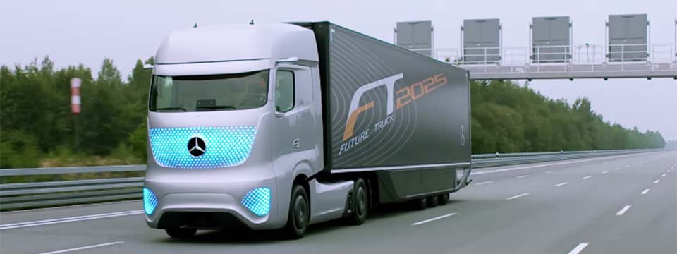 Self-Driving Future Truck by Mercedes-Benz Becomes a Reality | Tech and ...